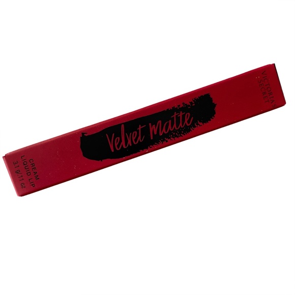 VICTORIA SECRET Velvet Matte Red Liquid Lip Gloss - Picture 5 of 9